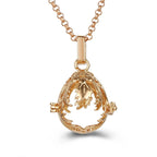 Naszyjnik dla kobiet w ciąży Bola z pustym wisiorkiem 