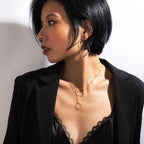 Naszyjnik Geometryczny damski