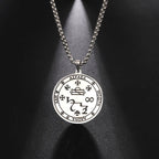 Naszyjnik z wisiorkiem Archanioła srebrny