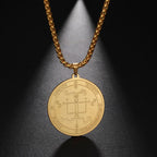 Naszyjnik z wisiorkiem Archanioła złoty