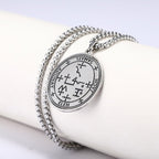 Naszyjnik z wisiorkiem Archanioła srebrny