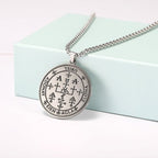 Naszyjnik z wisiorkiem Archanioła srebrny