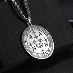 Naszyjnik z wisiorkiem Archanioła srebrny