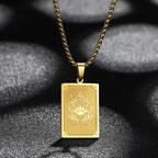 Naszyjnik z zawieszką z znakiem zodiaku