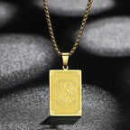 Naszyjnik z zawieszką z znakiem zodiaku