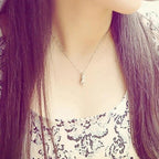 Naszyjnik z zawieszką kota