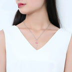 Naszyjnik Różowy Flaming