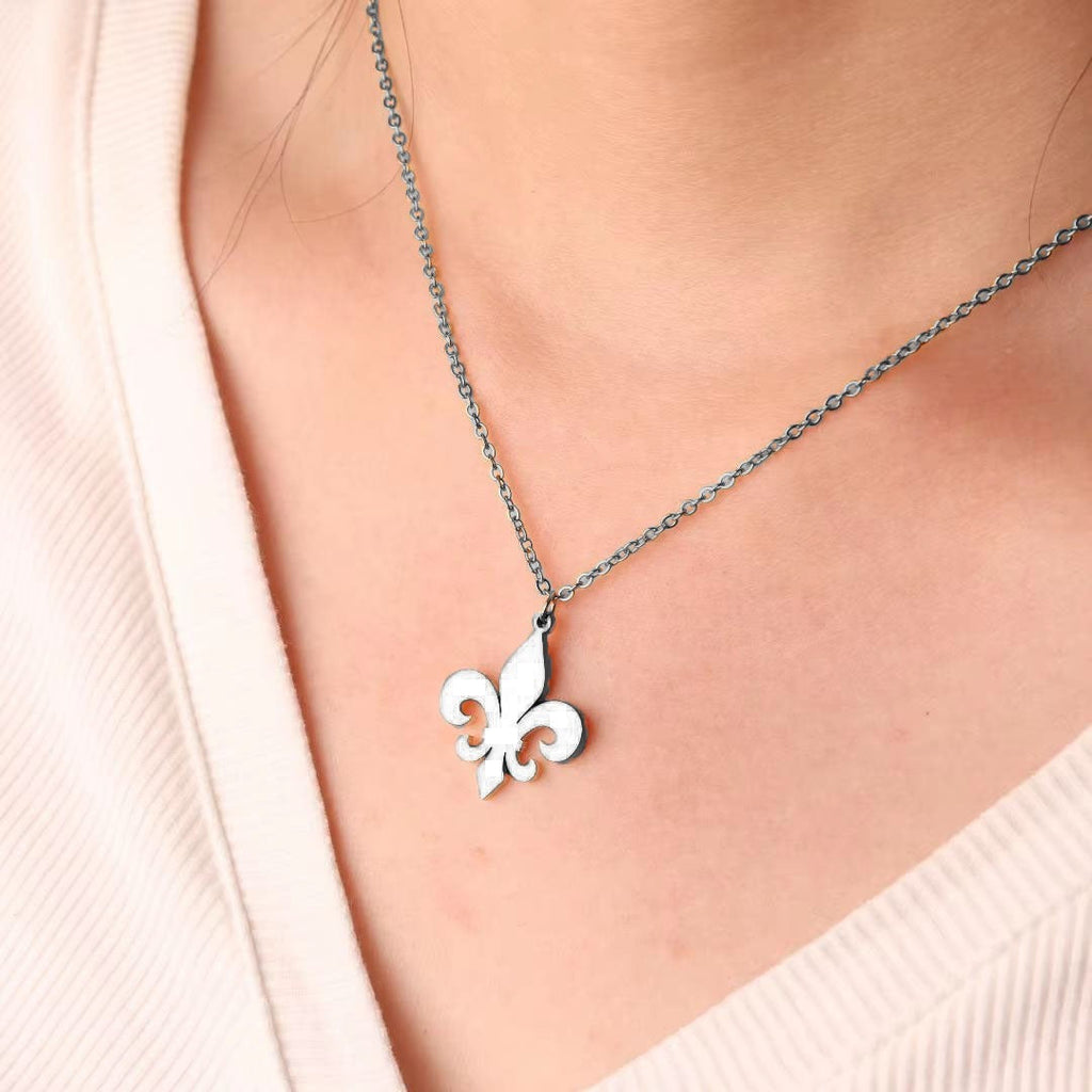 Collier & Pendentif Fleur de Lys