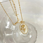 Naszyjnik z zawieszką Kwiat Znak Zodiaku