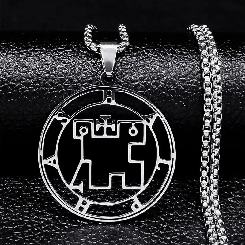 Collier Pendentif Sigil Démoniaque halphas