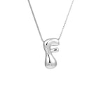 Naszyjnik damski z zawieszką z inicjałem – litera 