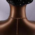 Obroża z zawieszkami z korala i muszli