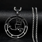 Sataniczny naszyjnik wisiorek duch demoniczny dantalion