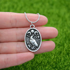 Naszyjnik wikingów z wisiorkiem Kruka Odyna typ 2