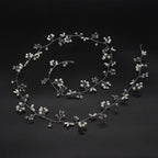 Svatební ozdoba do vlasů pro ženy stříbrná