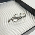 Bague Feuille de Lys argent