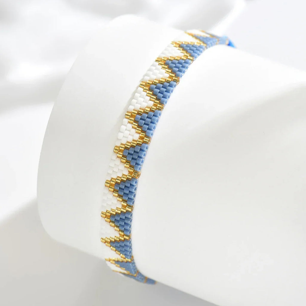 Zestaw 3 tradycyjnych brazylijskich bransoletek o delikatnym splocie