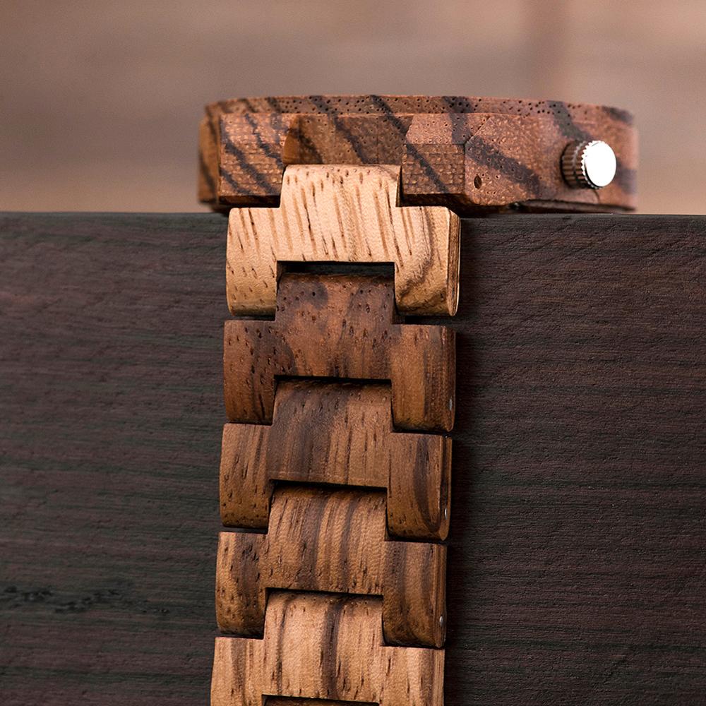 Zegarek Viking Męski Drewniany drewno