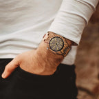 Zegarek Viking Męski Drewniany drewno