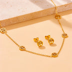 Zestaw Drzewo Życia: naszyjnik, bransoletka i kolczyki