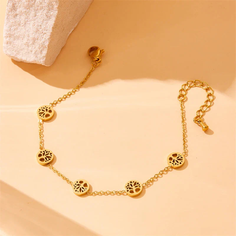 Zestaw Drzewo Życia: naszyjnik, bransoletka i kolczyki