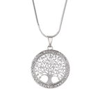 Zawieszka Drzewo Życia Złoto Srebrzone