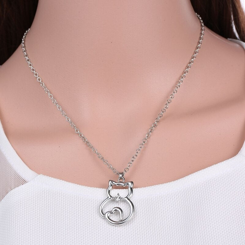 Zawieszka Kot Srebro