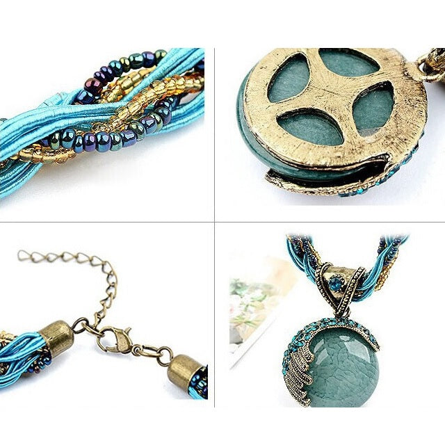 Wisiorek etniczny damski