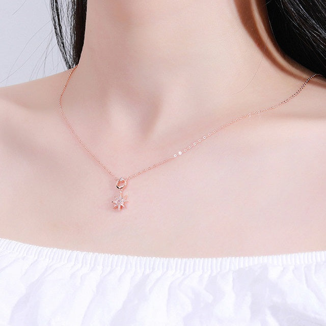 Wisiorek Słońce Damski