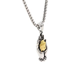 Srebrny wisiorek tybetański 